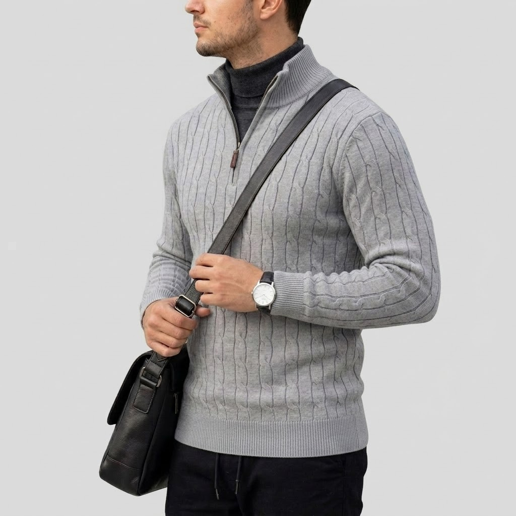 Męski sweter polo z długim ręk – Thermal Long John recenzja i cena