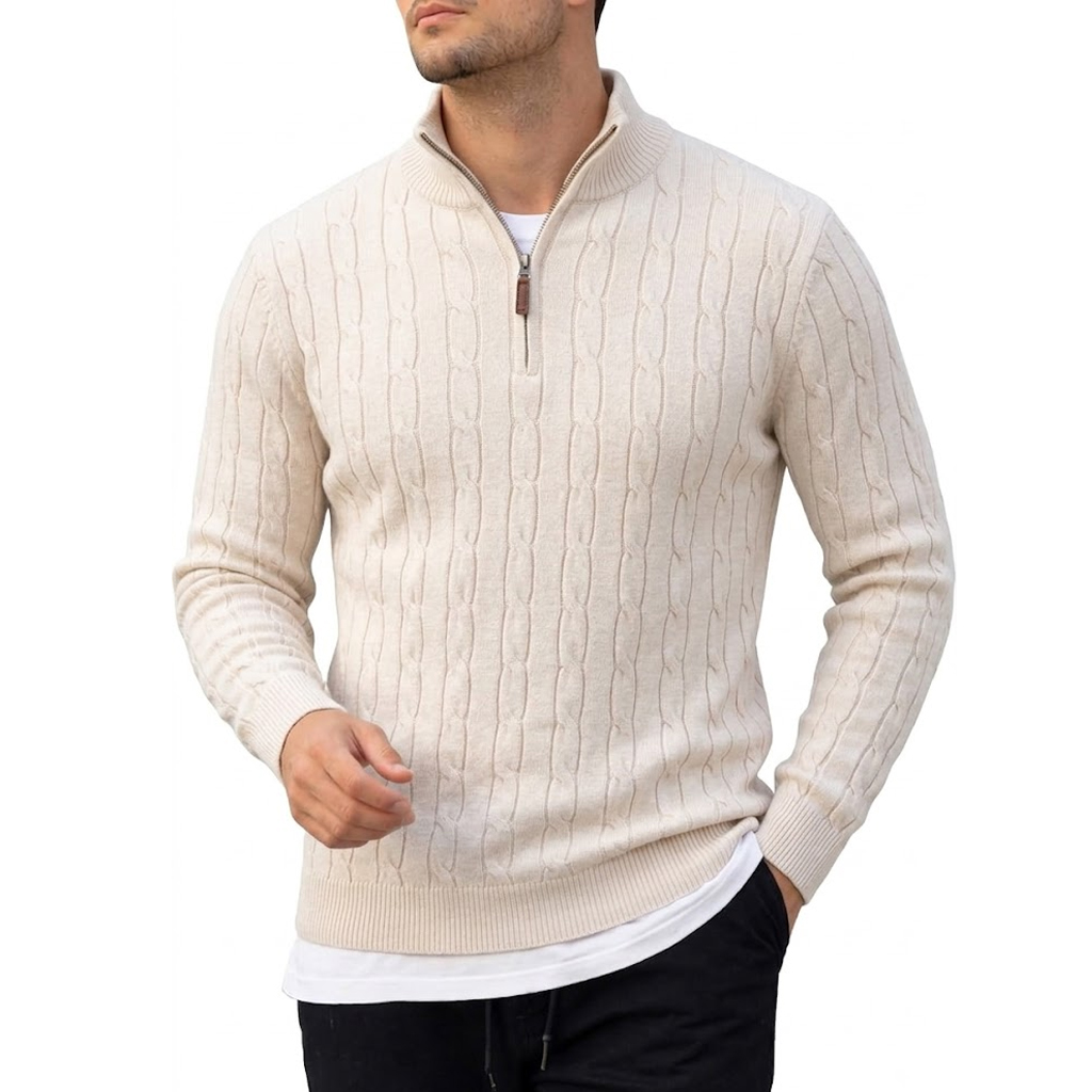 Męski sweter polo z długim ręk – Thermal Long John recenzja i cena