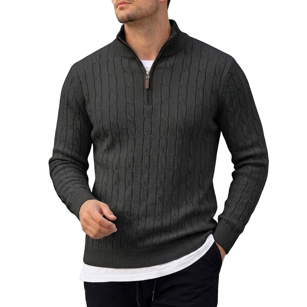 Męski sweter polo z długim ręk – Thermal Long John recenzja i cena