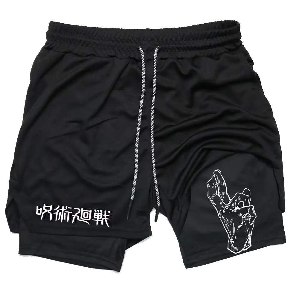 Anime Jujutsu Kaisen Spodenki  – Compression Shorts Athletes recenzja i cena